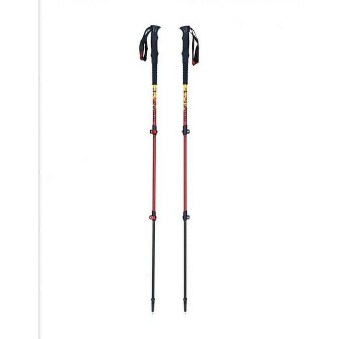 Baston Trekking Viking 610/20/7980/34/UNI Negru Roșu