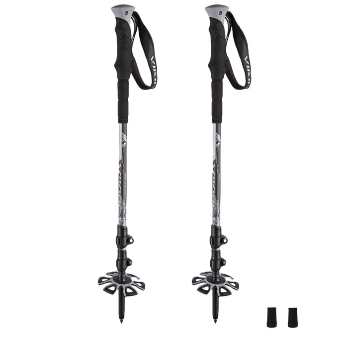 Baston Trekking Viking VARIO TOUR Albastru Negru (2 Unități)