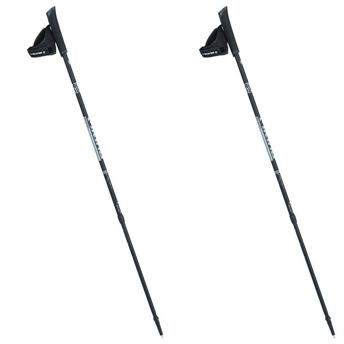 Baston Trekking Viking 650/23/8720/09/UNI Negru Roșu Argintiu