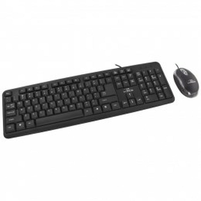 Tastatură și Mouse Titanum TK106 Alb Negru
