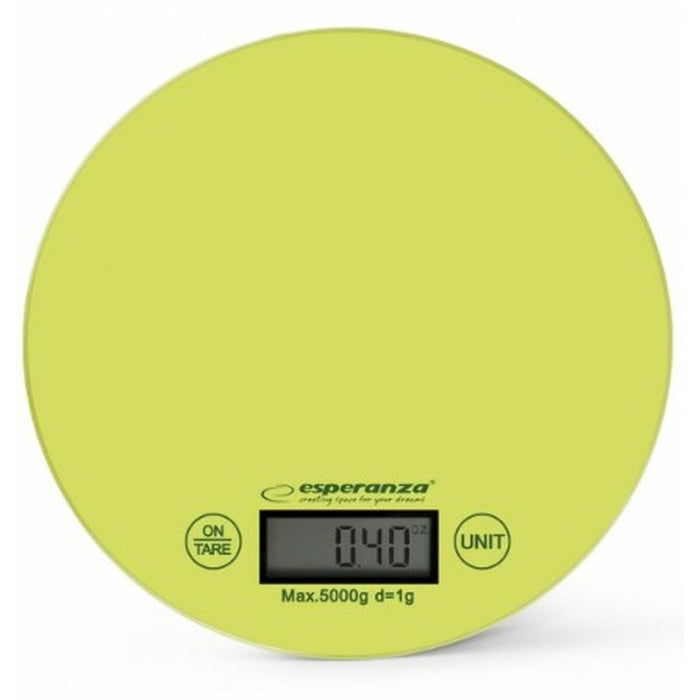 cântarul de bucătărie Esperanza EKS003G Verde 5 kg