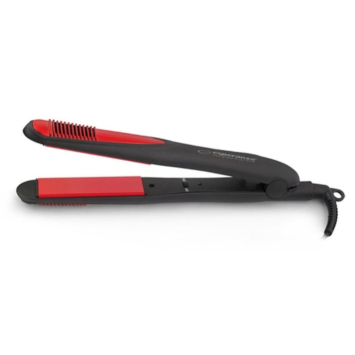 Placă de Păr Esperanza EBP004 Negru Roșu 35 W