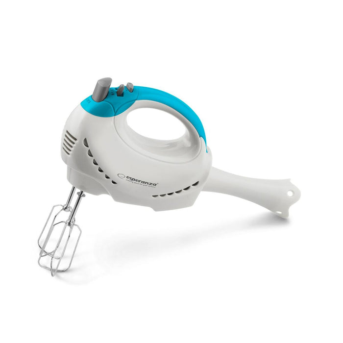 Mixer Manual Esperanza EKM010 Albastru/Alb 300 W