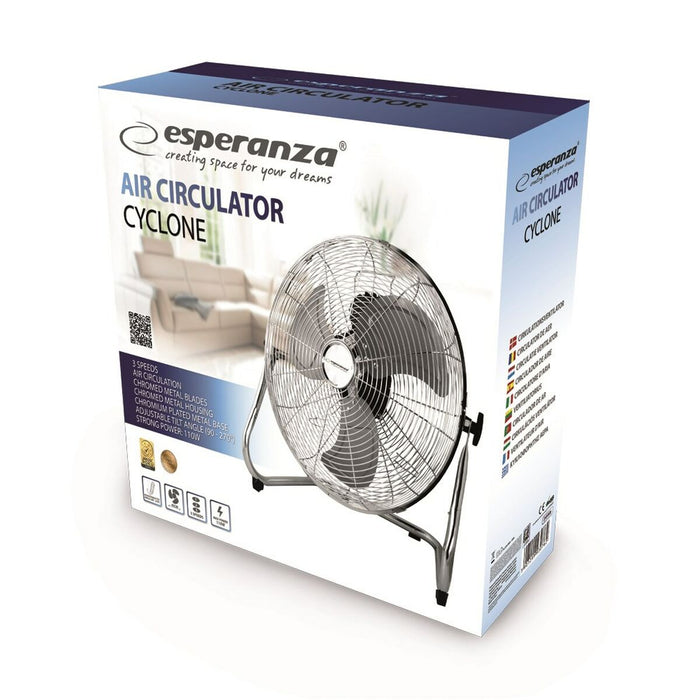 Ventilator de Masă Esperanza EHF006 Crom 110 W