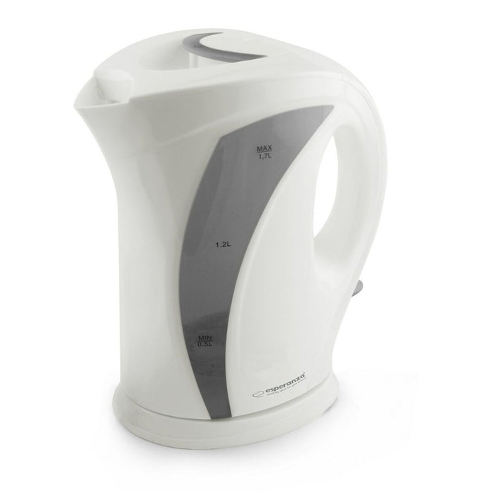 Fierbător Esperanza EKK018E Alb Gri Plastic 2200 W 1,7 L