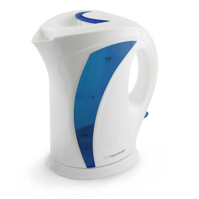 Fierbător Esperanza EKK018G Albastru Alb Plastic 2200 W 1,7 L