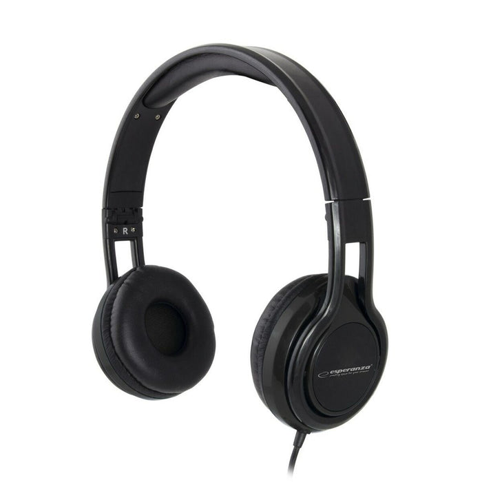 Căști cu Microfon Esperanza EH211K Negru
