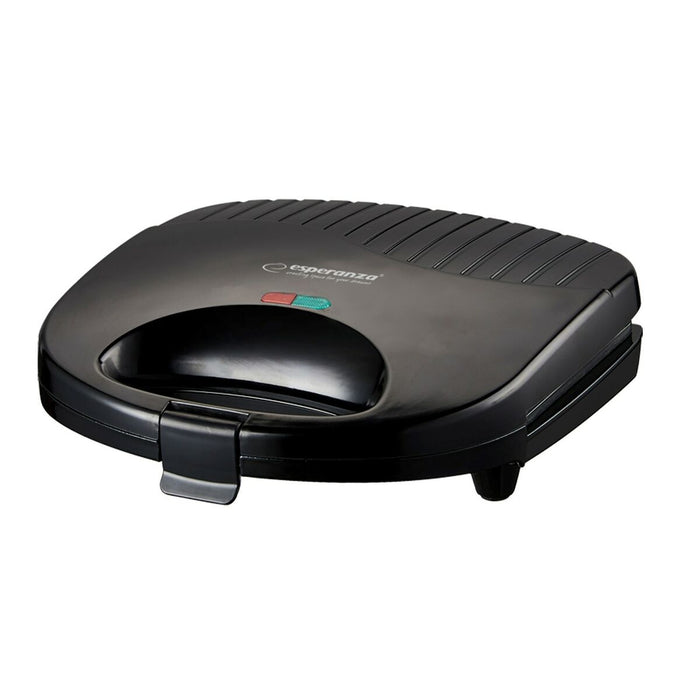 Aparat pentru Sandvișuri Esperanza EKT009 Negru 1000 W