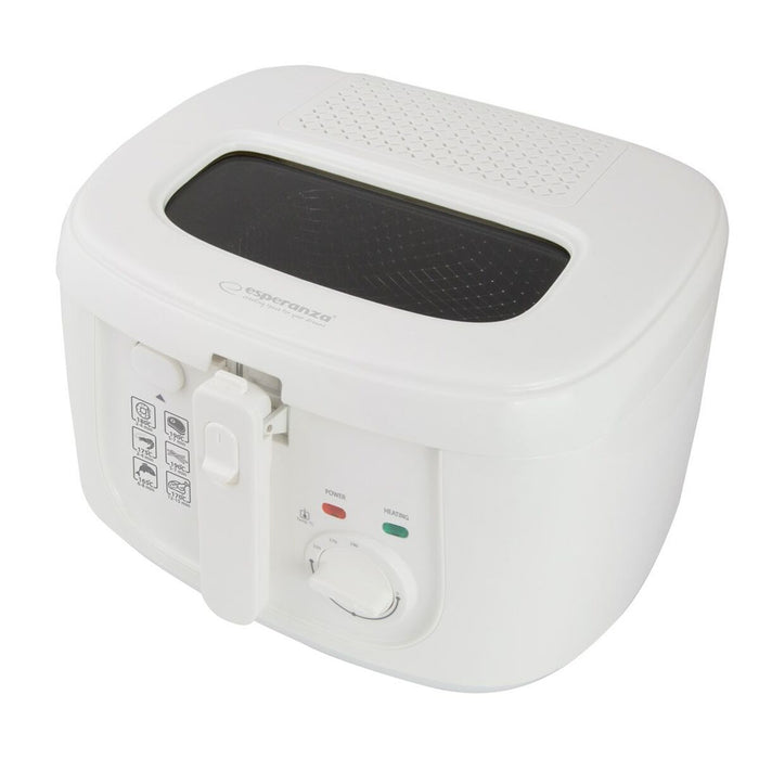 Friteuză fără Ulei Esperanza EKG012 Alb 1800 W 2,5 L