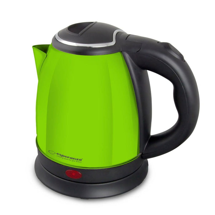 Fierbător Esperanza EKK128G Negru Verde Oțel inoxidabil Plastic 1350 W 1 L