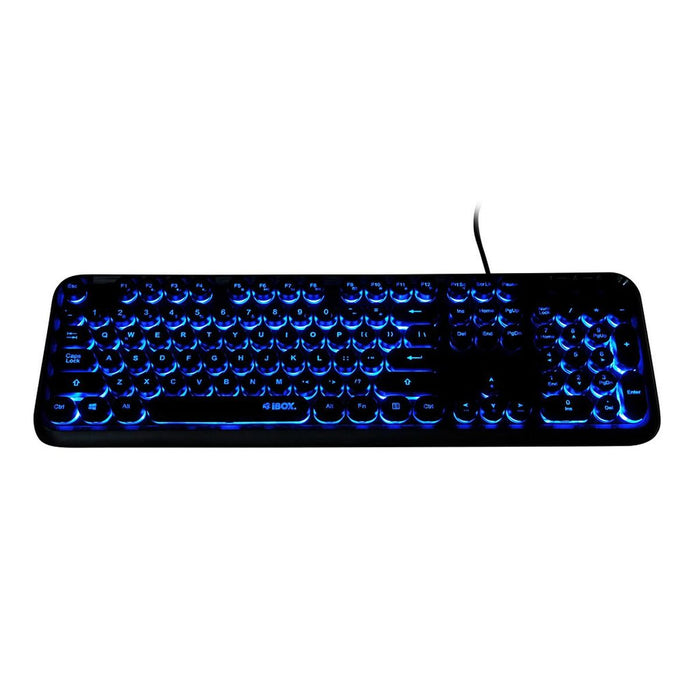 Tastatură Ibox IKS620 Negru Engleză QWERTY