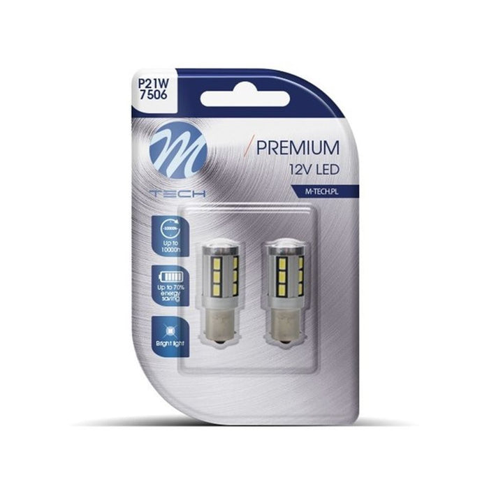 Bec auto M-Tech MTECLB355W 4,32 w 12 V Alb rece