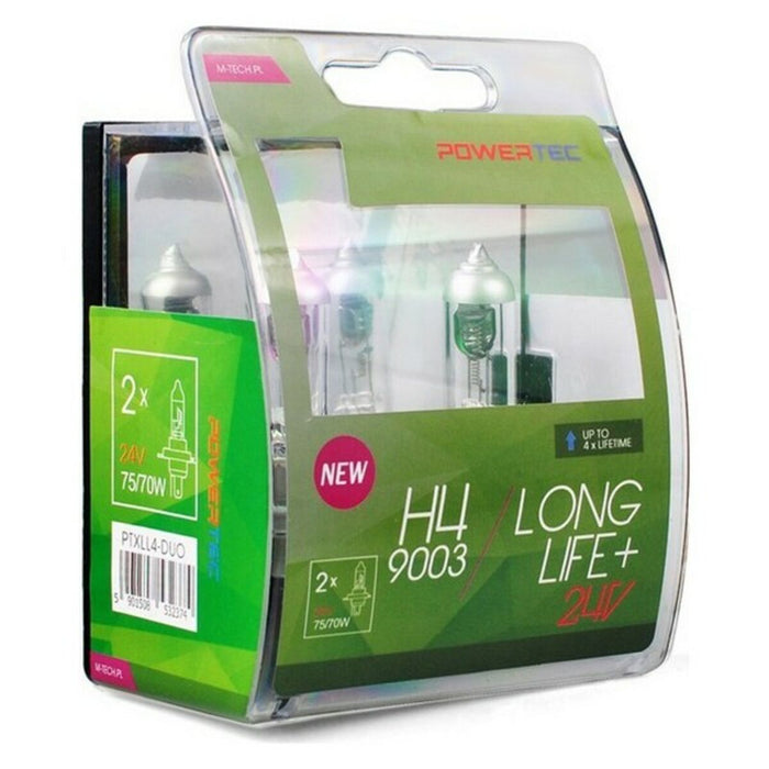 Bec incandescent M-Tech H4 Lungă durată (set)