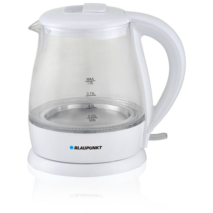 Fierbător Blaupunkt EKG301 Alb Sticlă Aluminiu 1630 W 1 L