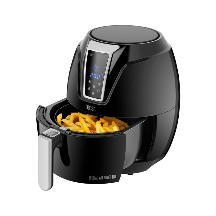 Friteuză cu Aer TEESA Digital Negru 1400 W 3,2 L