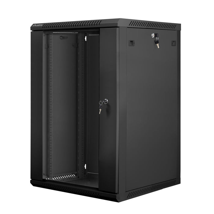 Dulap Rack în Perete Lanberg WF01-6618-10B