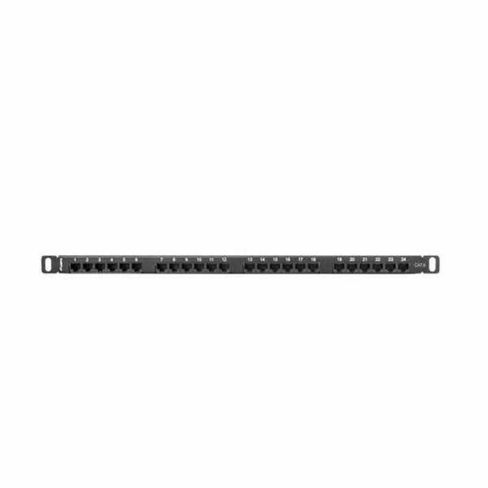 Panou Patch 24 Porturi UTP Categoria 6 Lanberg PPU6-0024-B