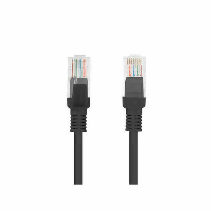 Cablu de Rețea Rigid UTP Categoria 5e Lanberg PCU5-10CC-2000-BK Negru 20 m