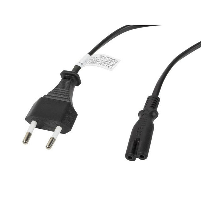 Cablu de Alimentare Lanberg CA-C7CA-10CC-0018-BK Negru C7 CEE7/16 1,8 m