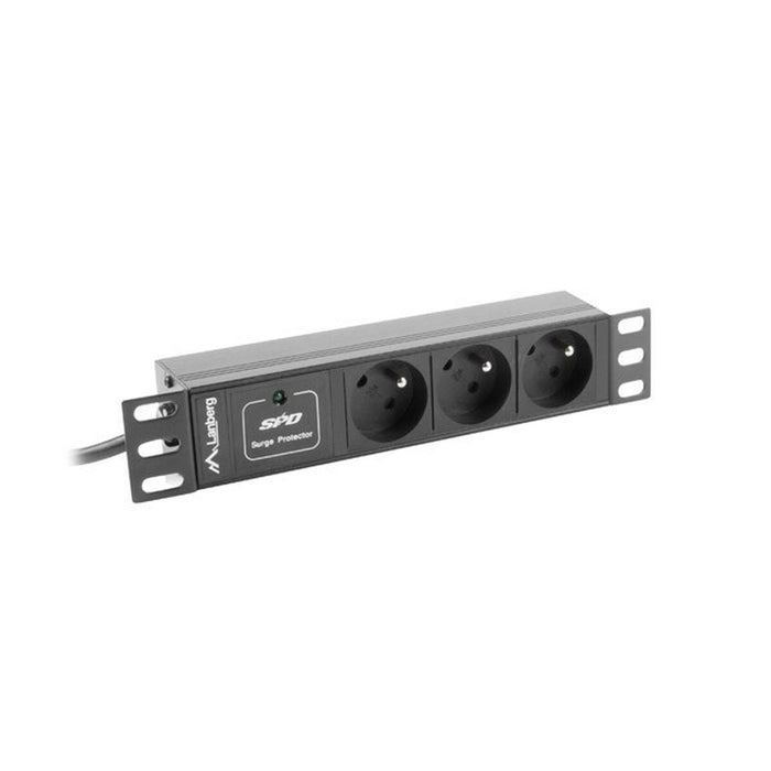 Placă de circuit Lanberg PDU-03F-0200-BK (2 m)