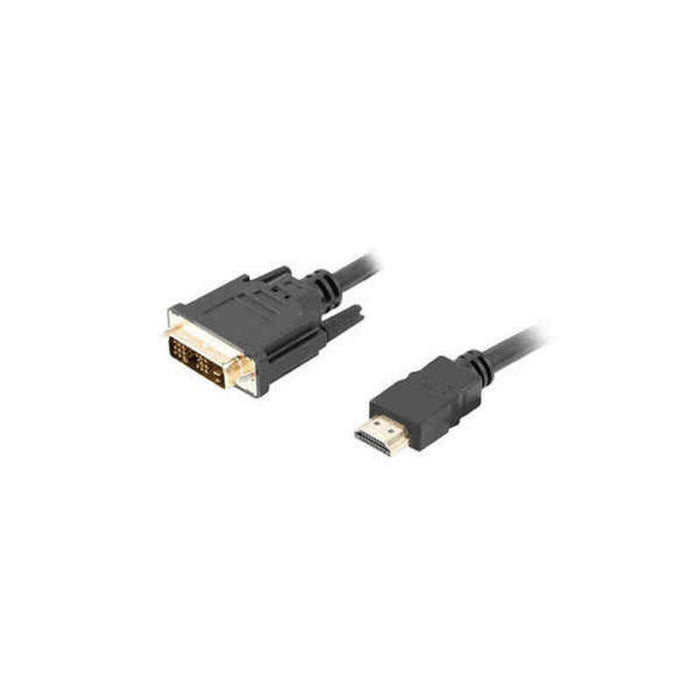 Cablu HDMI la DVI Lanberg CA-HDDV-10CC-0030-BK Negru Tată/Tată