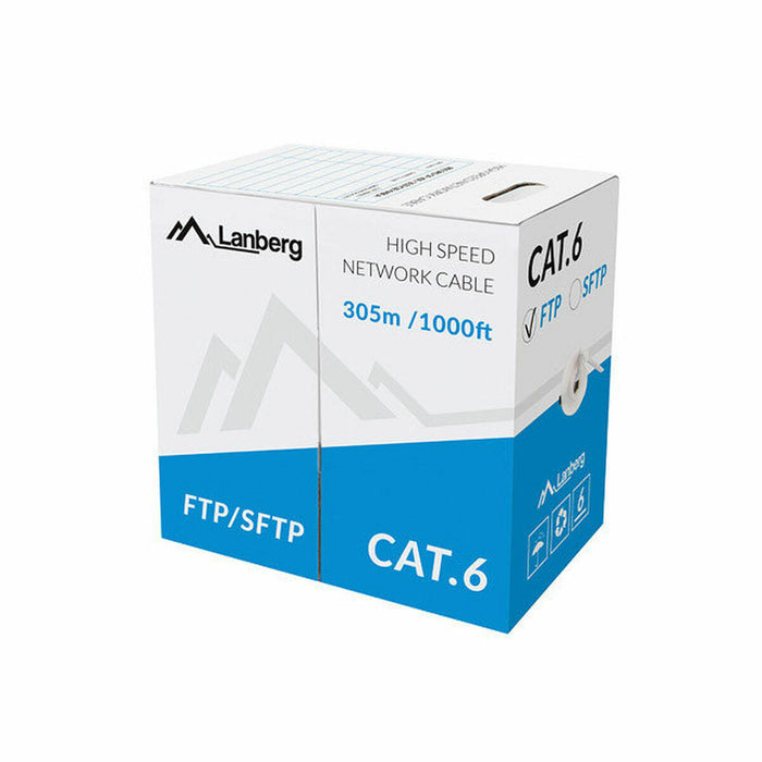 Cablu Ethernet LAN Lanberg LCF6-11CU-0305-S Gri 305 m