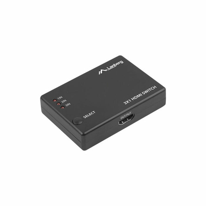 Switch HDMI Lanberg Negru 0,8 m