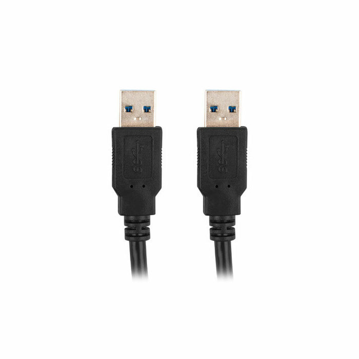 Cablu USB Lanberg CA-USBA-30CU-0018-BK Negru 1,8 m