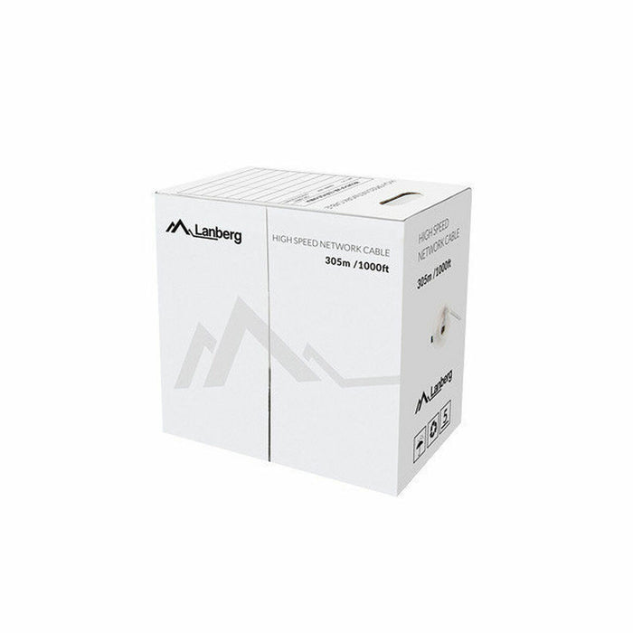 Cablu Ethernet LAN Lanberg CA20423475 Albastru Negru 305 m 305 m