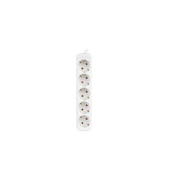 Placă de circuit Prize 5 Puncte de Conectare Schuko Lanberg 2500 W 3 m Alb
