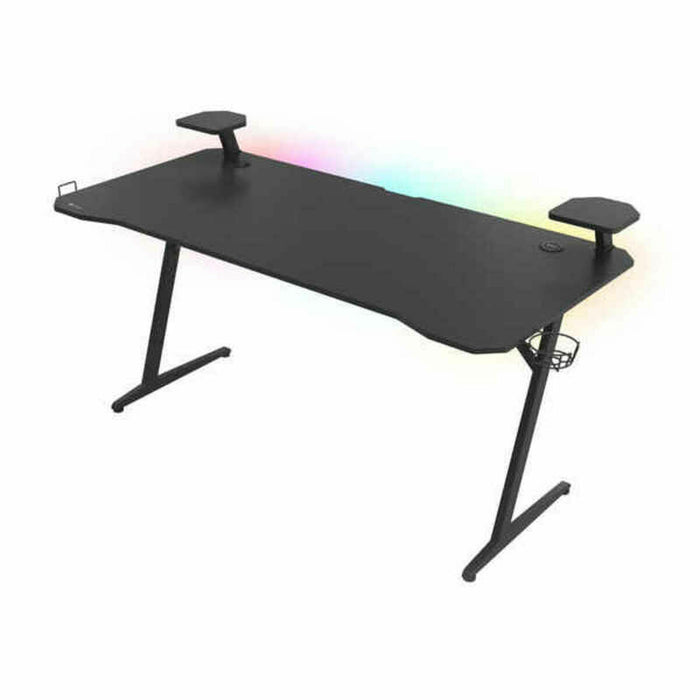 Birou Gaming Genesis NDS-1732 Negru Oțel Lemn MDF