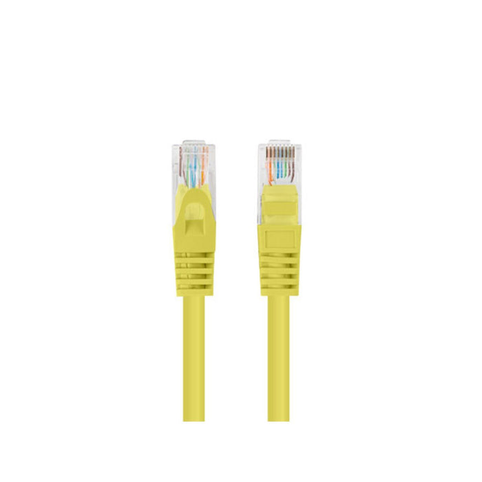 Cablu de Rețea Rigid UTP Categoria 6 Lanberg PCU6-10CC-0750-Y Galben Multicolor 7,5 m