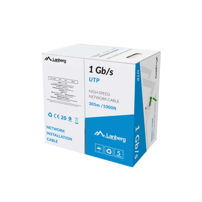 Cablu Ethernet LAN Lanberg LCU6-10CC-0305-G 305 m