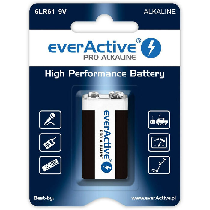 Baterii EverActive 6LR61 9V R9* 9 V (1 Unități)