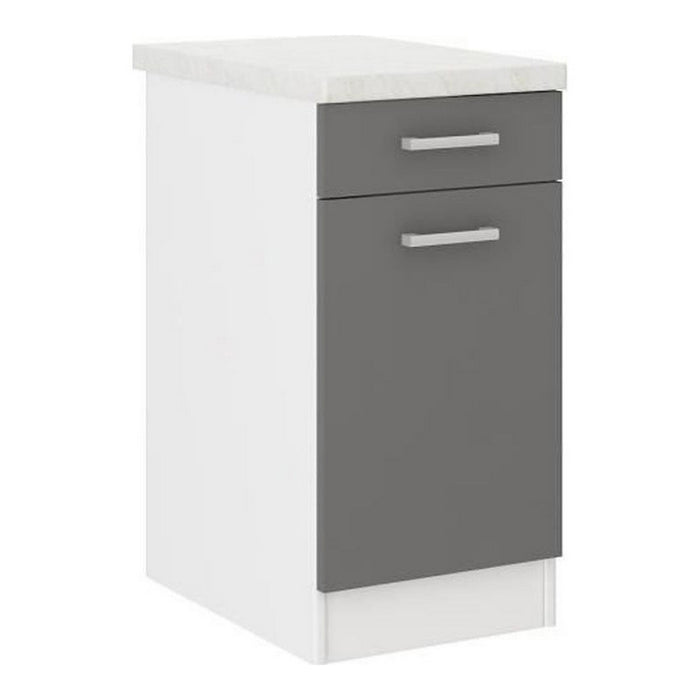 Mobilă de bucătărie 40 x 47 x 82 cm Gri Melamina PVC