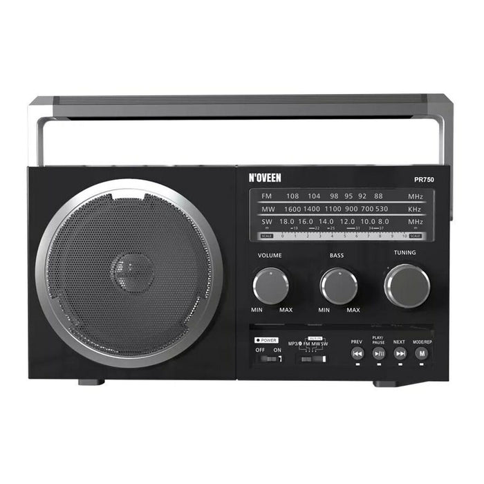 Radio N'oveen PR750 Negru