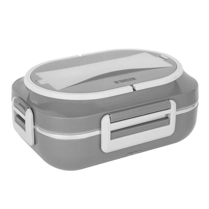 Cutie pentru Prânz N'oveen LB540 Gri închis Oțel inoxidabil 1 L 24 x 11 x 18,5 cm