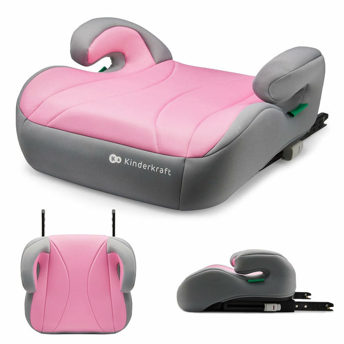 Scaun Auto Kinderkraft I-BOOST Roz