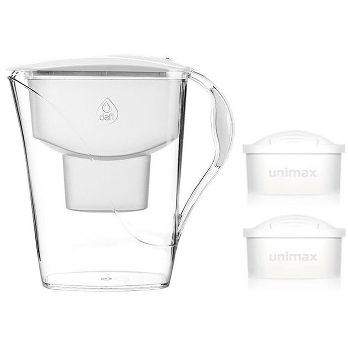 Carafă Filtrantă Dafi Luna Alb polipropilenă 3,3 L 150 l
