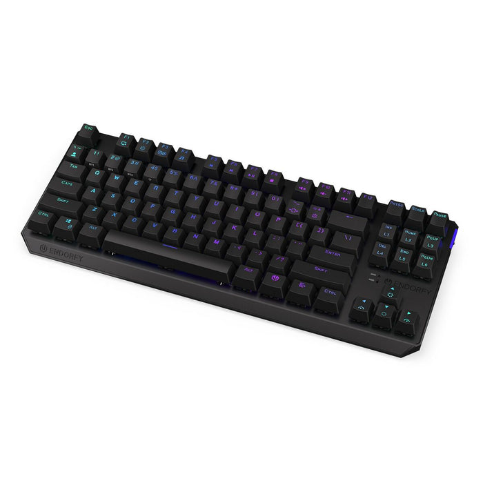 Tastatură Endorfy EY5A081 Negru Monocrom Multi