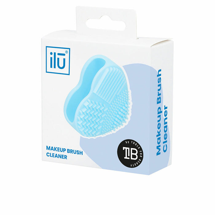 Aparat pentru curățarea pensulelor de machiaj Ilū Brush Cleaner Inimă Silicon (1 Unități)