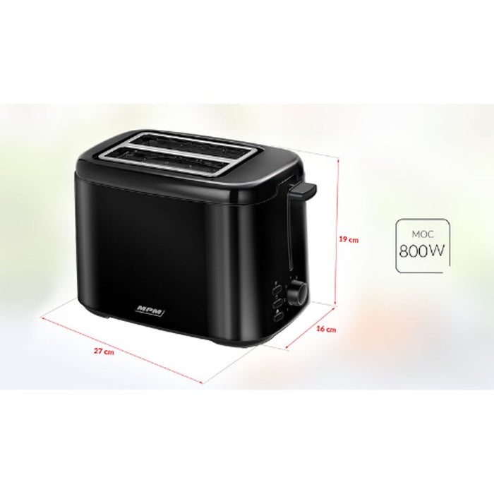 Prăjitor de Pâine Mpm MTO-07/C 800 W