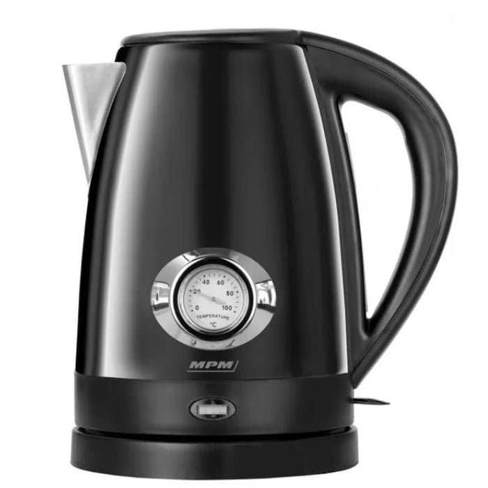 Fierbător Mpm MCZ-108 Negru Oțel inoxidabil 1500 W 1,7 L