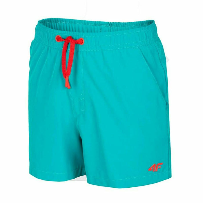 Pantaloni Scurți Sport pentru Copii 4F JSKMT001 Turquoise