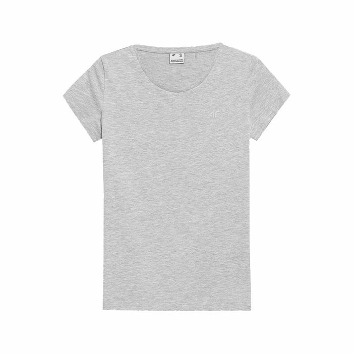 Tricou cu Mânecă Scurtă Femei 4F Gri