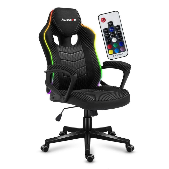 Scaun Gaming Huzaro HZ-Force 2.5 RGB Mesh Negru Gri