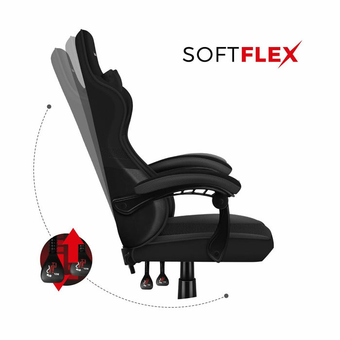 Scaun Gaming Huzaro HZ-Force 4.4 Carbon Negru