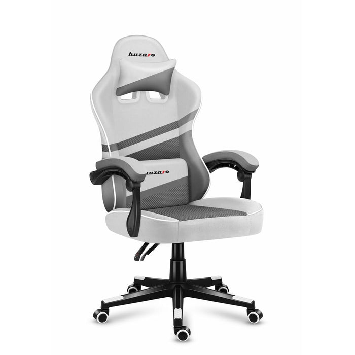 Scaun Gaming Huzaro HZ-Force 4.4 White Mesh Alb