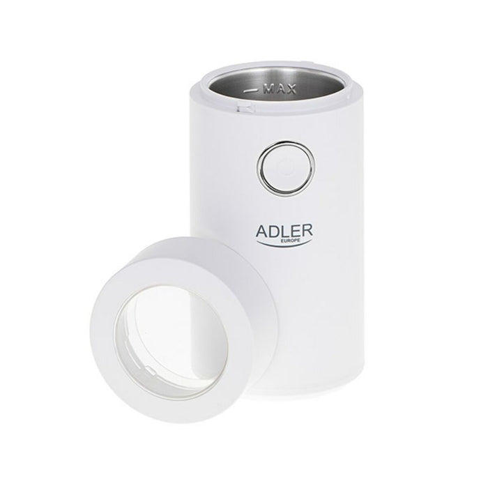 Râșniță de cafea Adler AD 4446ws 150 W Alb