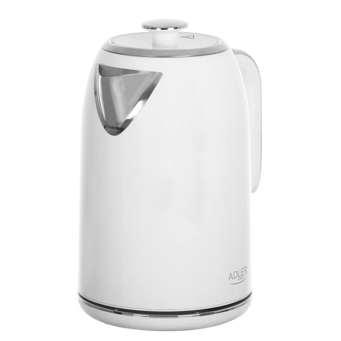 Fierbător Adler Alb Oțel inoxidabil 1,7 L